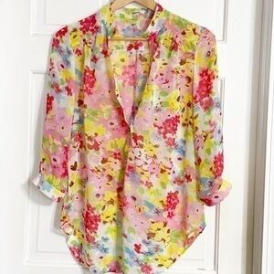 Dyganni Spring Floral Blouse